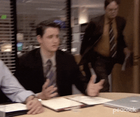 Dwight from The Office demands an interview