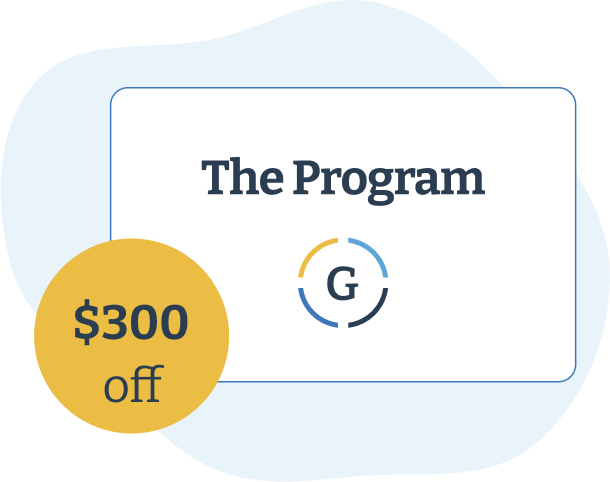 A card for $300 Off the GrantMe program